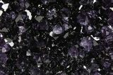 Free-Standing Dark Amethyst Crystal Cluster - Uruguay #373157-1
